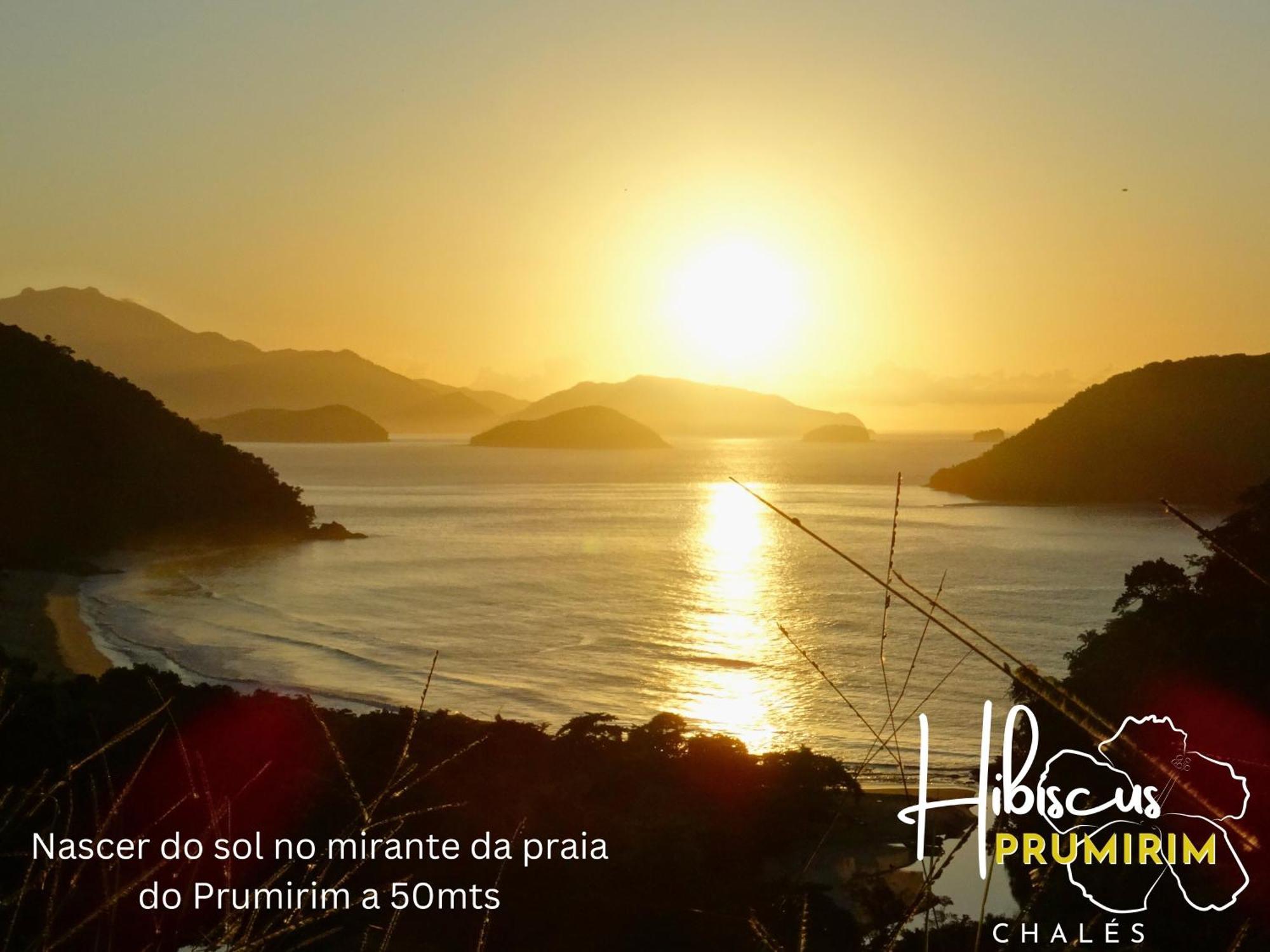 Hibiscus Prumirim Chales Ubatuba Exterior photo